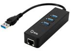 Adaptador Usb 3.0 Rede Rj45 Giga + Hub 3 Portas Lt-1169 Lotus