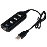 Hub Usb 4 Portas 2.0 Preto Md9