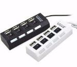 Hub Usb 4 Portas High Speed C/ Cabo Usb 2.0 1264 Branco Dex