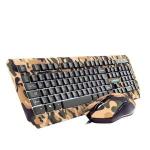 Kit Teclado E Mouse Gamer Usb Warrior Kyler Army Tc249 Multilaser