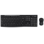 Kit Teclado E Mouse Sem Fio Logitech Mk270