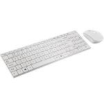 Kit Teclado E Mouse Sem Fio Slim Branco Tc203 Multilaser