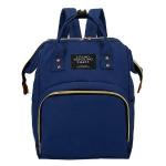 Mochila Multifuncao Bolsa Mae E Maternidade Azul 732 Mais Mania