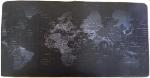 Mouse Pad Gamer Emborrachado Mapa Mundi 58x30cm Tc0090