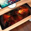 Mouse Pad Gamer Grande Speed Dragao De Fogo Mp-7035c01 Exbom