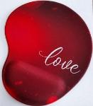 Mouse Pad C/ Apoio Tecido Love Ma500