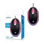 Mouse Usb 1000 Dpi Optical Preto Com Led Ms-9 Exbom