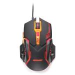 Mouse Usb Gamer 2400dpi 6 Botoes Preto/laranja Mo270 Multilaser