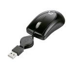 Mouse Usb Mini Retratil Preto Multilaser Mo205