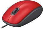 Mouse Usb M110 Silent Vermelho Logitech