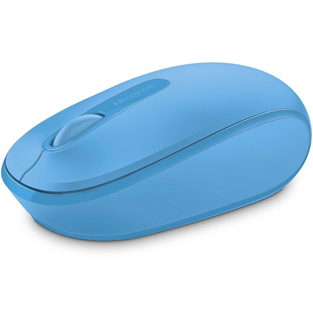 Mouse Usb Sem Fio Azul Claro Wireless Mobile 1850 U7z00055 Microsoft