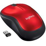 Mouse Usb Sem Fio Vermelho M185 Logitech