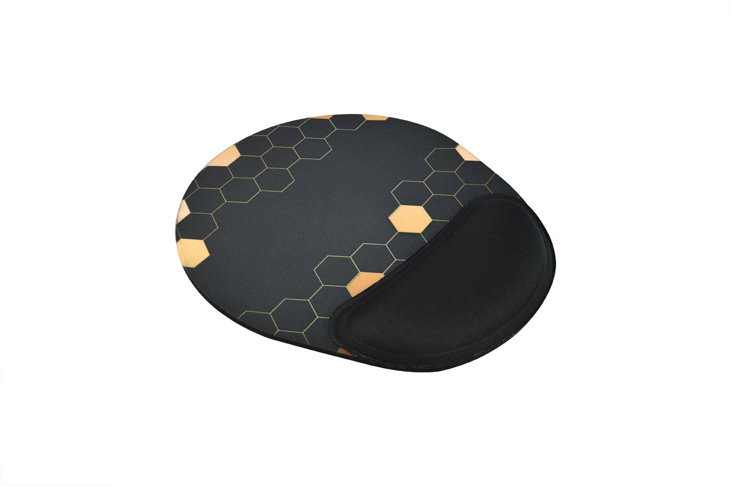 Mouse Pad C/ Apoio Confort Gold Honey Reliza