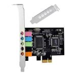 Placa De Som Usb 5.1 Canais Low Profile Ps51-pcie Vinik