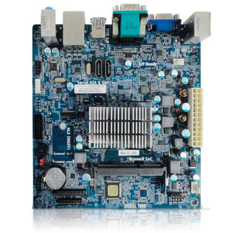Placa Mae N3050 C/ Processador Dual Core Ddr3l Mini Itx Centrium