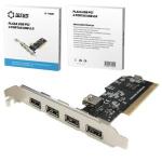 Placa Pci Com 4 Portas Usb- 2.0 Lt-p228 Lotus