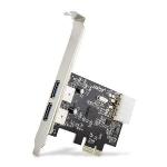 Placa Pci-e Com 2portas Usb 3.0 C/ Fonte Aliment Jpu-03 Low Profile