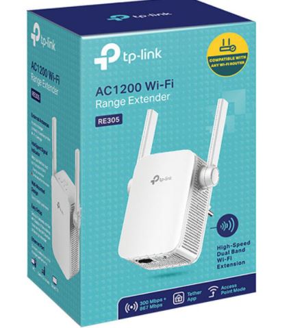Repetidor Wireless 300mbps Ac1200 Re305 Dualband Tp-link