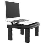 Suporte P/ Monitor E Notebook Ergodesk Altura Ajustavel Reliza