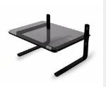 Suporte P/ Monitor Em Vidro Office Fume Reliza * Bcen