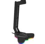 Suporte Para Headset Rgb Fortrek Vickers Fortrek