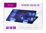 Suporte Para Notebook C/ 5 Cooler C/ Regulagem Sy-c5 Tc0103