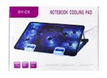 Suporte Para Notebook C/ 5 Cooler C/ Regulagem Sy-c5 Tc0103 Teccon