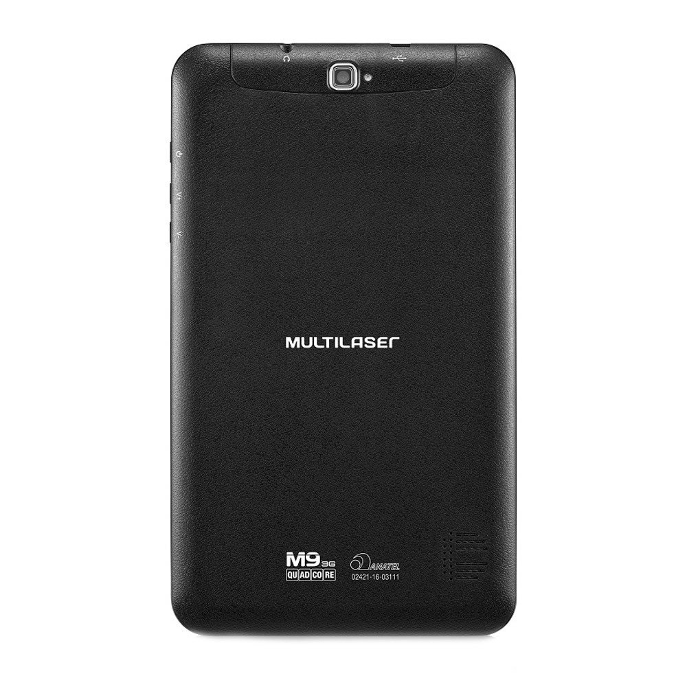 Tablet M9 3g 8g Qc Tela 9 Preto Nb247 Multilaser