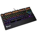 Teclado Usb Gamer Mecanico Assault Swt Azul Eg-204 Evolut