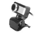 Webcam V4 1.10m Com Microfone Preto/prata Brazilpc